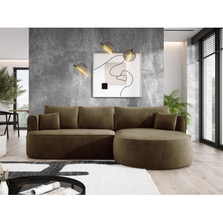 Narożnik FIORE L wolnostojący Lewostronny tkanina Salvador 10 WERSAL