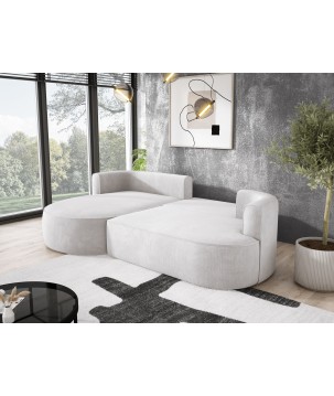 Narożnik FIORE L wolnostojący Prawostronny tkanina Memphis 02 WERSAL