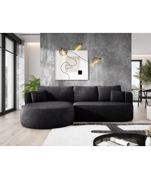 Narożnik FIORE L wolnostojący Prawostronny tkanina Memphis 20 WERSAL