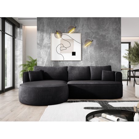 Narożnik FIORE L wolnostojący Prawostronny tkanina Memphis 20 WERSAL