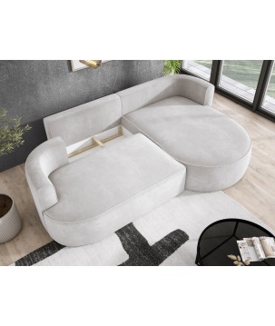 Narożnik FIORE L wolnostojący Prawostronny tkanina Memphis 02 WERSAL