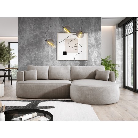 Narożnik FIORE L wolnostojący Lewostronny tkanina Memphis 05 WERSAL