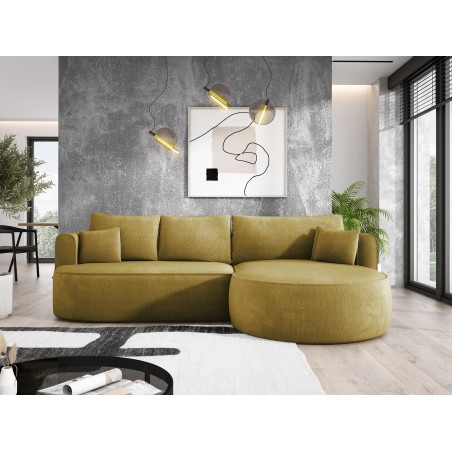 Narożnik FIORE L wolnostojący Lewostronny tkanina Memphis 10 WERSAL