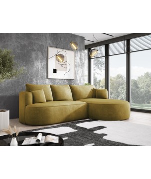 Narożnik FIORE L wolnostojący Lewostronny tkanina Memphis 10 WERSAL