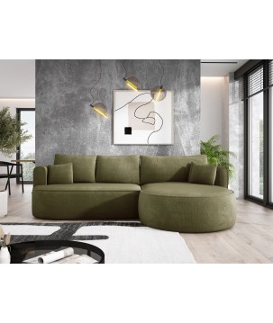 Narożnik FIORE L wolnostojący Lewostronny tkanina Memphis 11 WERSAL