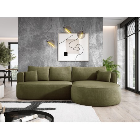 Narożnik FIORE L wolnostojący Lewostronny tkanina Memphis 11 WERSAL