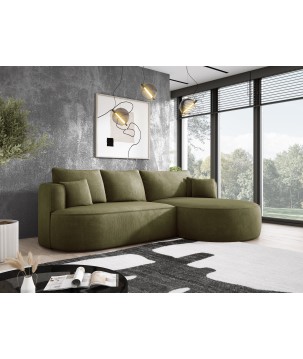 Narożnik FIORE L wolnostojący Lewostronny tkanina Memphis 11 WERSAL