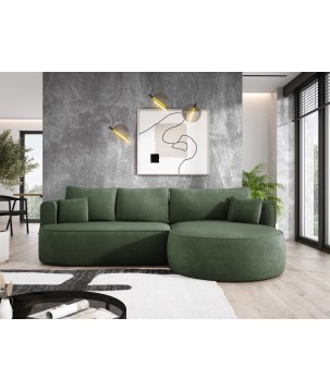 Narożnik FIORE L wolnostojący Lewostronny tkanina Memphis 12 WERSAL