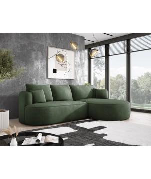 Narożnik FIORE L wolnostojący Lewostronny tkanina Memphis 12 WERSAL