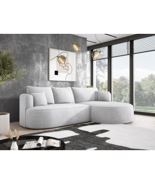 Narożnik FIORE L wolnostojący Lewostronny tkanina Memphis 16 WERSAL