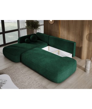 Narożnik wolnostojący BABU układ L Lewy Tkanina CLOUD 39