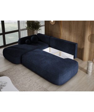 Narożnik wolnostojący BABU układ L Lewy Tkanina CLOUD 79