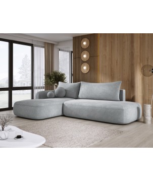 Narożnik wolnostojący BABU układ L Lewy Tkanina CLOUD 81