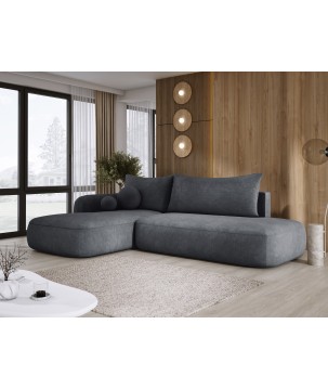 Narożnik wolnostojący BABU układ L Lewy Tkanina CLOUD 91