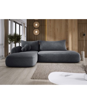 Narożnik wolnostojący BABU układ L Lewy Tkanina CLOUD 91