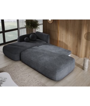 Narożnik wolnostojący BABU układ L Lewy Tkanina CLOUD 91