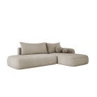 Narożnik wolnostojący BABU układ L Prawy Tkanina CLOUD 03