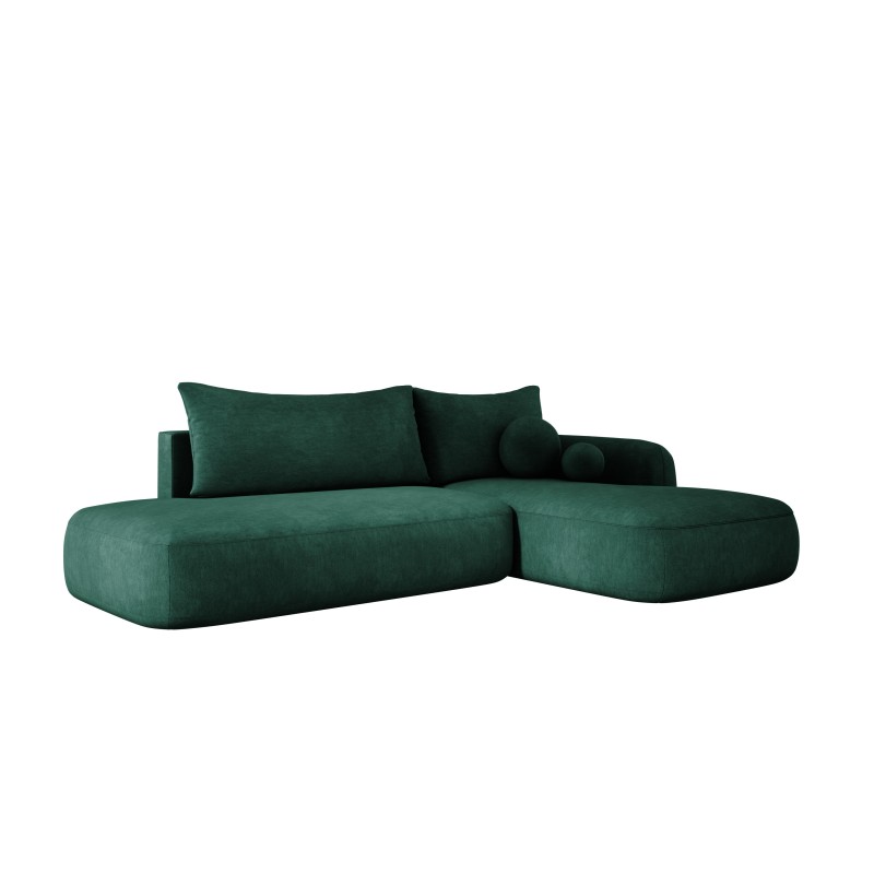 Narożnik wolnostojący BABU układ L Prawy Tkanina CLOUD 39