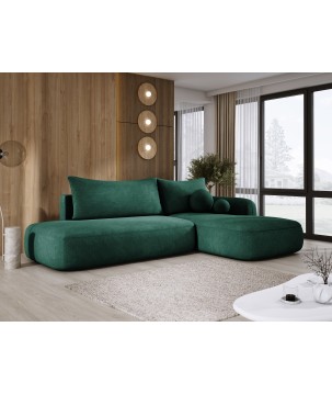 Narożnik wolnostojący BABU układ L Prawy Tkanina CLOUD 39