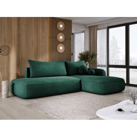 Narożnik wolnostojący BABU układ L Prawy Tkanina CLOUD 39