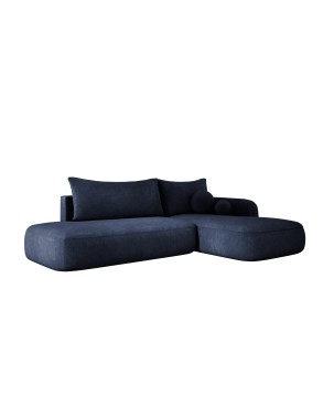 Narożnik wolnostojący BABU układ L Prawy Tkanina CLOUD 79