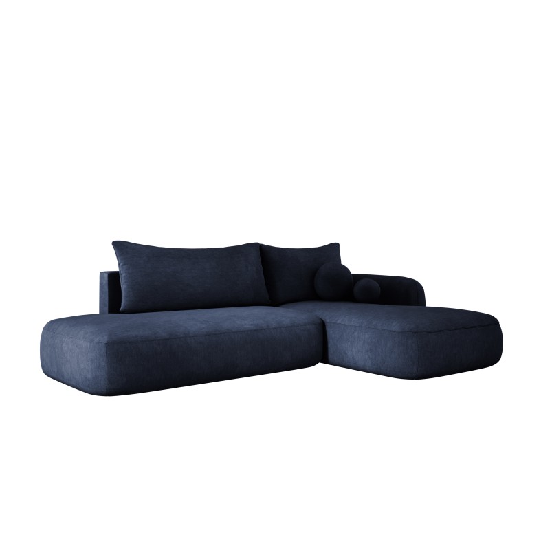 Narożnik wolnostojący BABU układ L Prawy Tkanina CLOUD 79