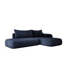 Narożnik wolnostojący BABU układ L Prawy Tkanina CLOUD 79