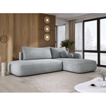 Narożnik wolnostojący BABU układ L Prawy Tkanina CLOUD 81