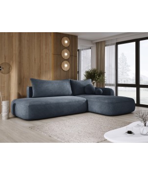 Narożnik wolnostojący BABU układ L Prawy Tkanina CLOUD 97