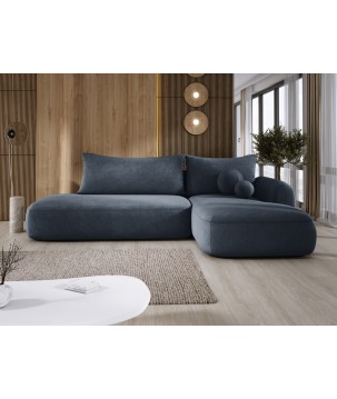 Narożnik wolnostojący BABU układ L Prawy Tkanina CLOUD 97