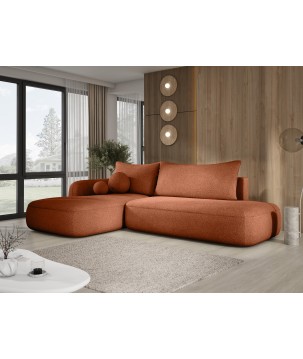 Narożnik wolnostojący BABU układ L Lewy Tkanina NOWORNEVER 79
