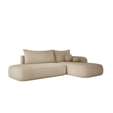 Narożnik wolnostojący BABU układ L Prawy Tkanina NOWORNEVER 06