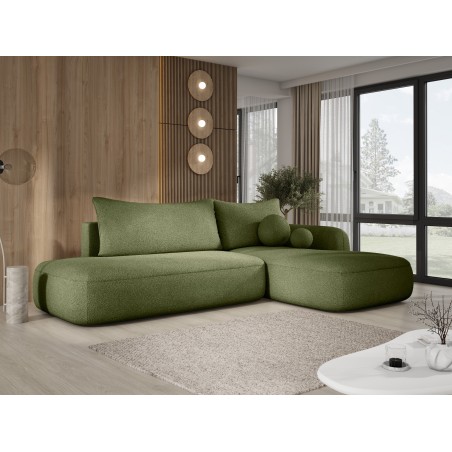 Narożnik wolnostojący BABU układ L Prawy Tkanina NOWORNEVER 56