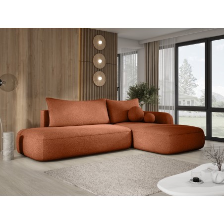 Narożnik wolnostojący BABU układ L Prawy Tkanina NOWORNEVER 79