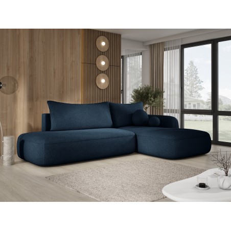 Narożnik wolnostojący BABU układ L Prawy Tkanina NOWORNEVER 83