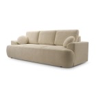 Sofa dwuosobowa VELO wolnostojący z funkcją spania w tkaninie Coral 50