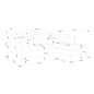 Narożnik GLAM Prawostronny z funkcją spania, zestaw z poduszkami wolnostojący tkanina RIVIERA 61 Burgundowy DOMO HOME