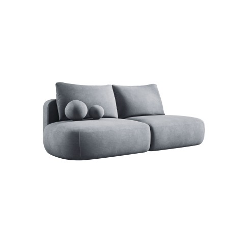 Sofa BABU z funkcja spania i pojemnikiem POPIELATY CLOUD 82