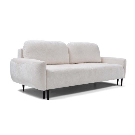 Sofa BOHO z funkcja spania i pojemnikiem BRUDNA BIEL PERFECT HARMONY 01