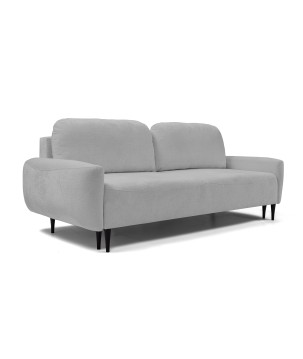 Sofa BOHO z funkcja spania i pojemnikiem SZARY PERFECT HARMONY 80