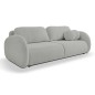 Sofa LOOP z funkcja spania i pojemnikiem SZARY RAVEN 06