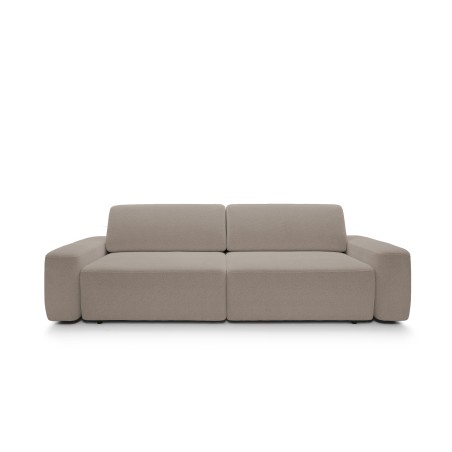 Sofa BOULI z funkcja spania i pojemnikiem CAPPUCINO RAVEN 34
