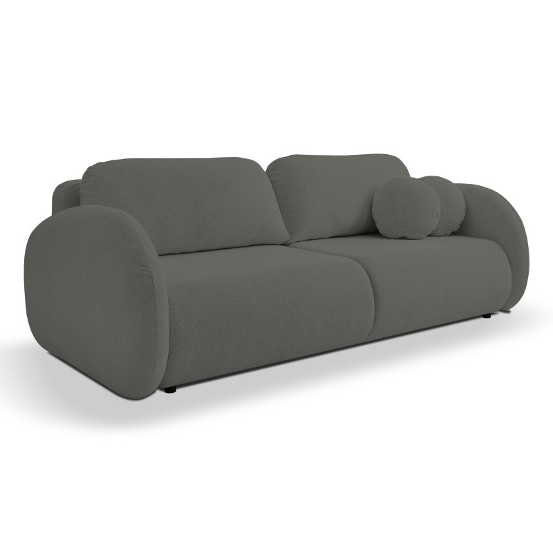 Sofa LOOP z funkcja spania i pojemnikiem GRAFIT RAVEN 13