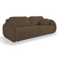 Sofa LOOP z funkcja spania i pojemnikiem BRĄZOWY RAVEN 45