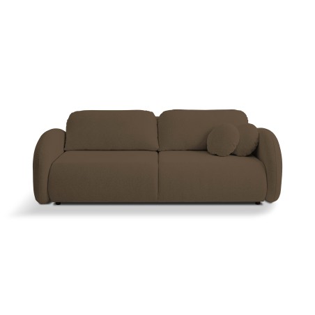 Sofa LOOP z funkcja spania i pojemnikiem BRĄZOWY RAVEN 45