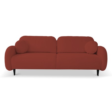 Sofa SOFT z funkcja spania i pojemnikiem CZERWONY RUN AGAIN 55