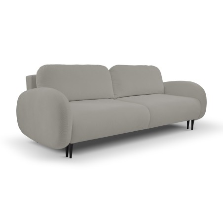 Sofa SOFT z funkcja spania i pojemnikiem SZARY RUN AGAIN 85