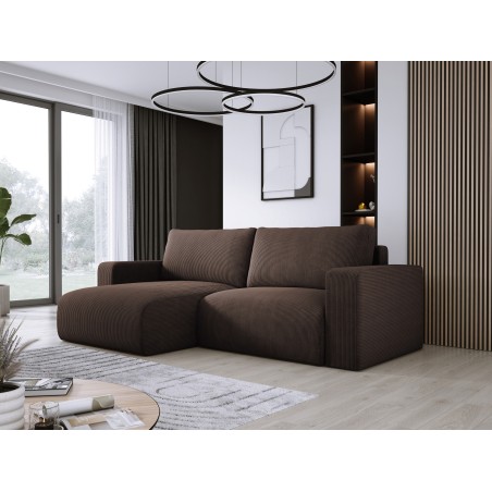 Narożnik wolnostojący CARL Lewy w tkaninie POSO 006