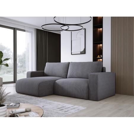 Narożnik wolnostojący CARL Lewy w tkaninie POSO 060