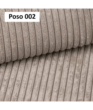 Narożnik wolnostojący CARL Prawy w tkaninie POSO 002